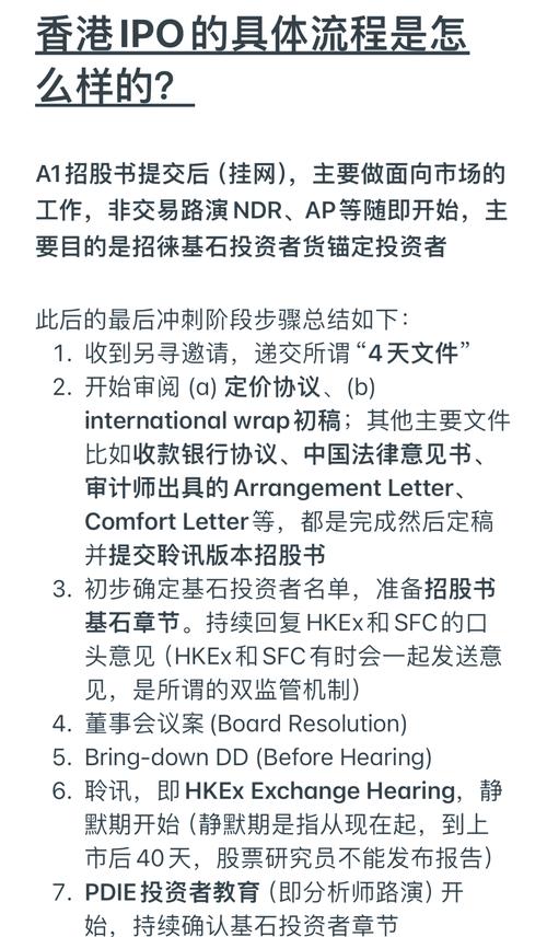港交所IPO审核流程_香港上市审核机制_股票发行上市