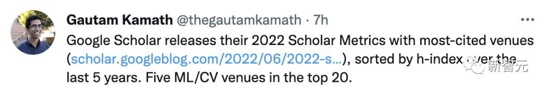 google学术趋势_CVPR会议排名_谷歌学术期刊影响力排名2022