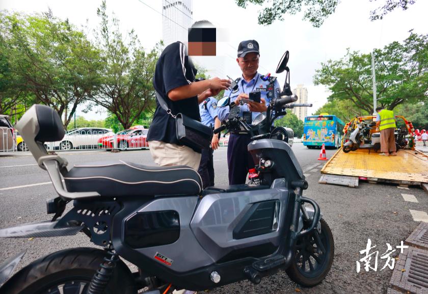 广州市无牌电动自行车专项整治行动_广州交警暂扣无牌电动自行车_电动自行车拓展